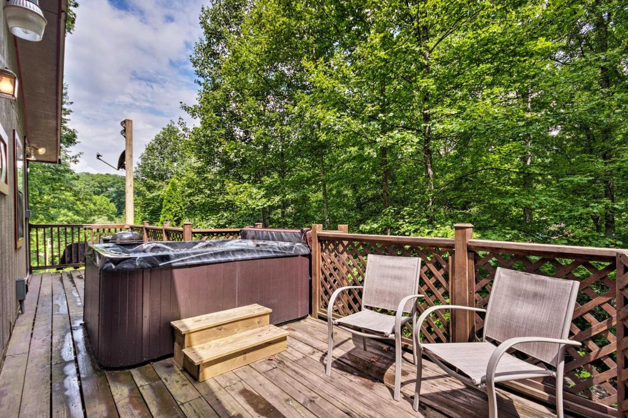 Bryson City Cabin In Smoky Mountains With Hot Tub! 외부 사진