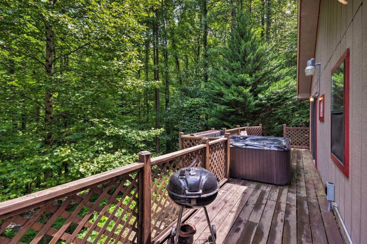 Bryson City Cabin In Smoky Mountains With Hot Tub! 외부 사진