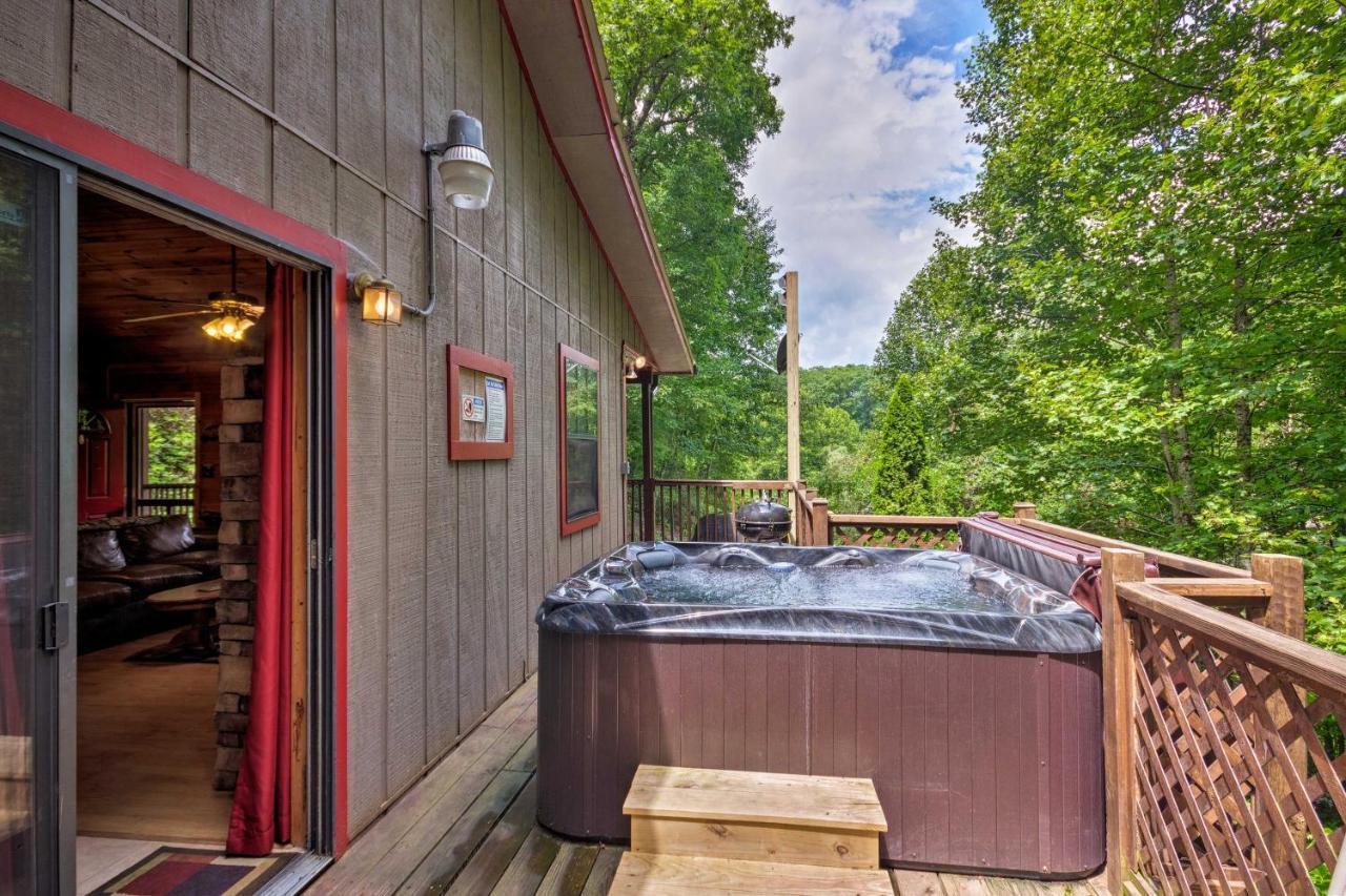 Bryson City Cabin In Smoky Mountains With Hot Tub! 외부 사진